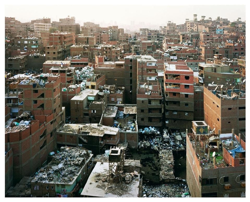 okkatam ridge (garbage recycling city) Cairo, 2009 