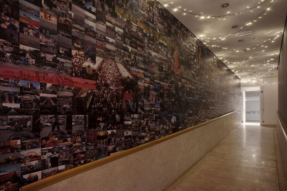 <em>The Kinetic City</em>, installation view at The British School at Rome