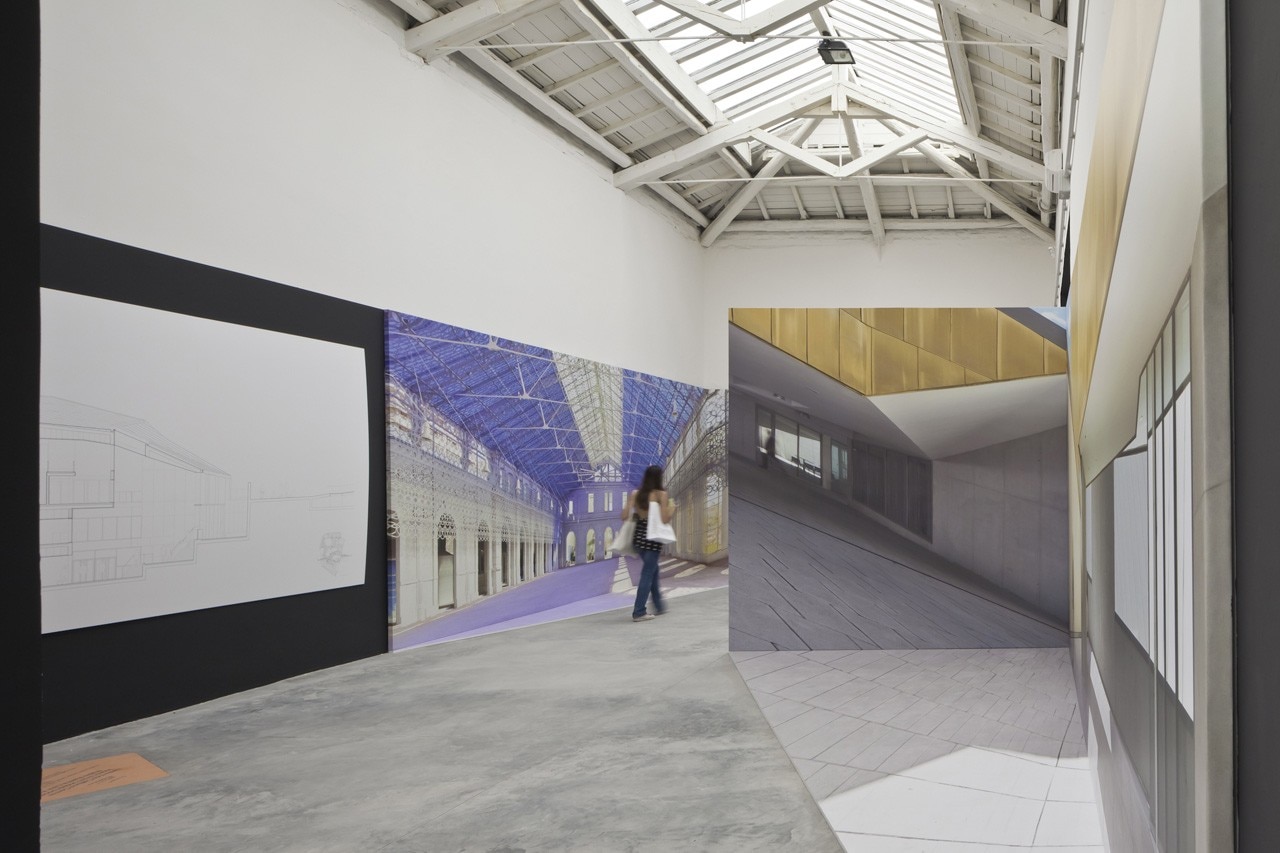 Interior, padiglione Spagna Biennale Architettura 2014