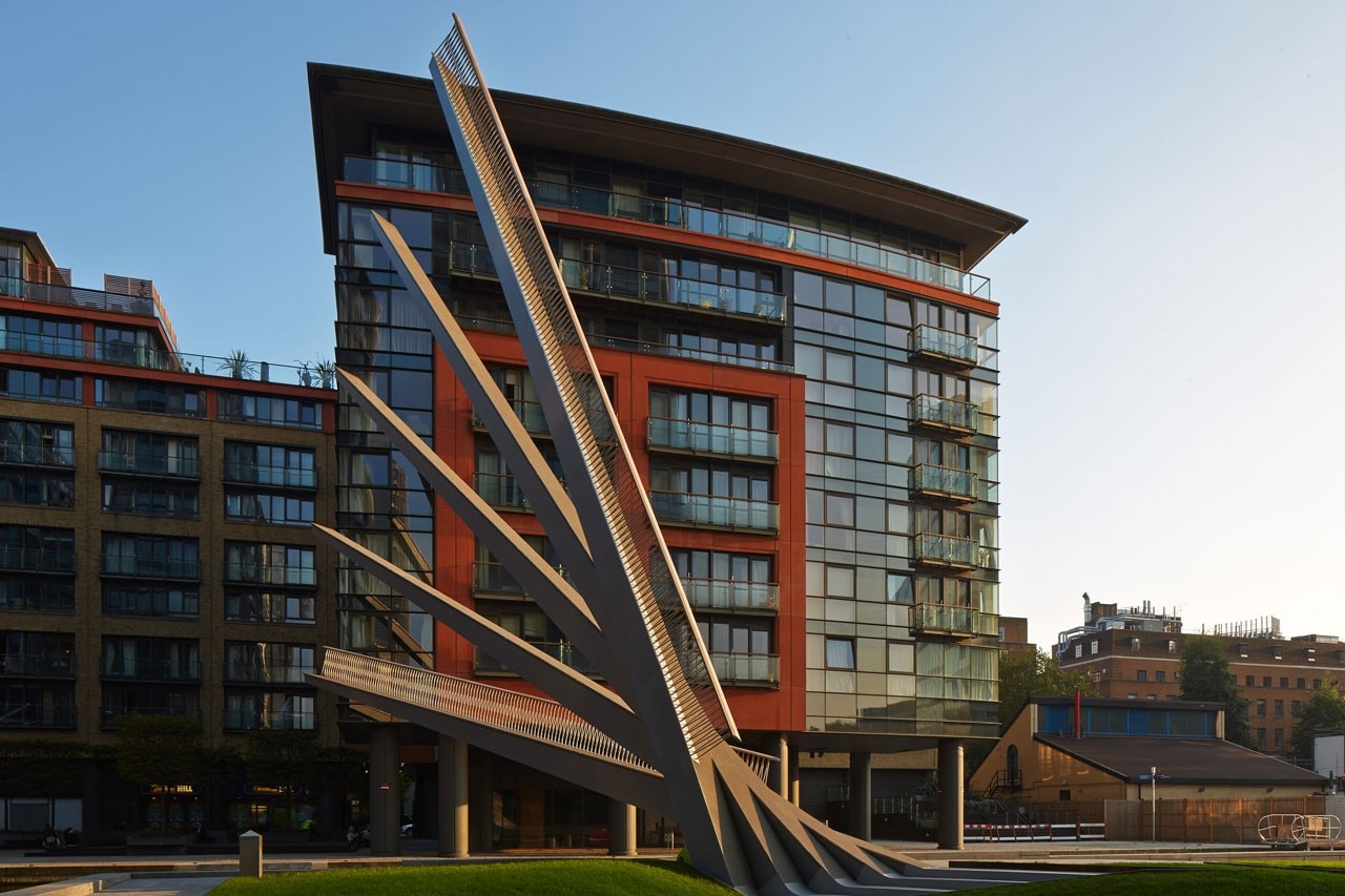 Knight Architects, Merchant Square footbridge, London