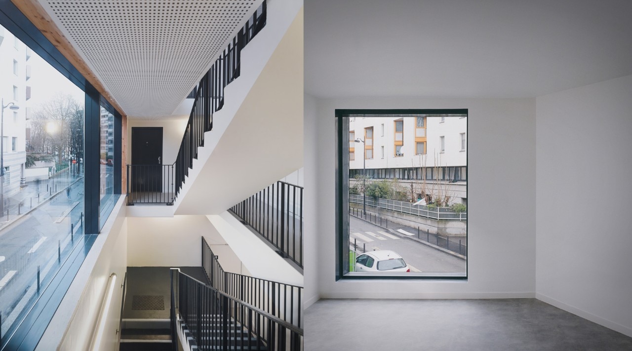 LAN Architecture, 30 public housing units, 20th arrondissement, Paris