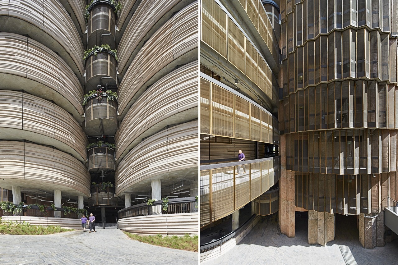 Heatherwick Studio with CPG Consultants, Nanyang Technological University Learning Hub, Singapore