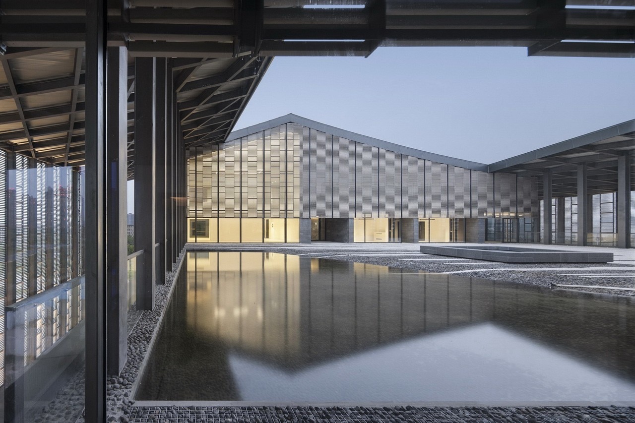 The Architectural Design and Research Institute of Tongji University, Original Design Studio, Fan Zeng Art Gallery, Nantong University, Nantong, Jiangsu Province