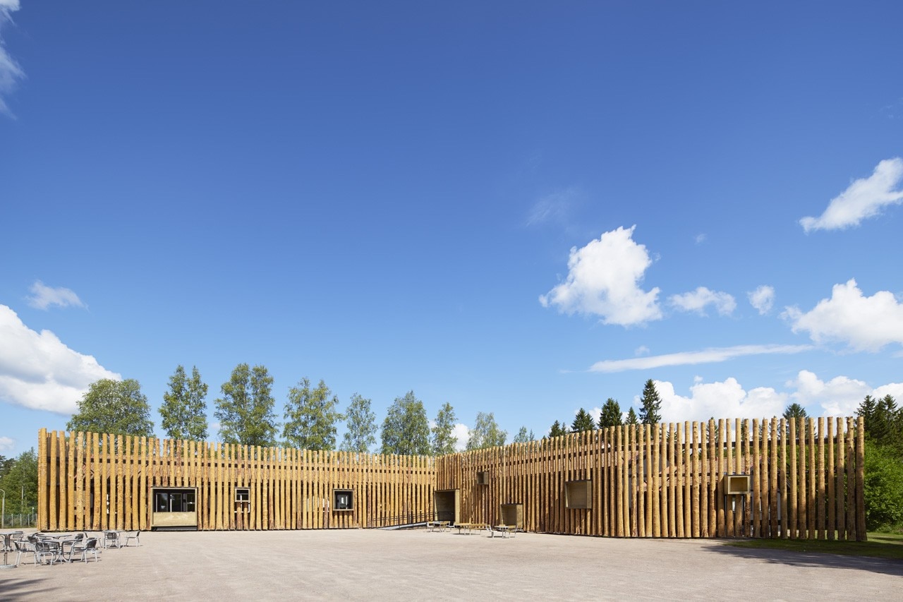 Bornstein Lyckefors Architects, Finnskogscenter Museum, Torsby, Sweden