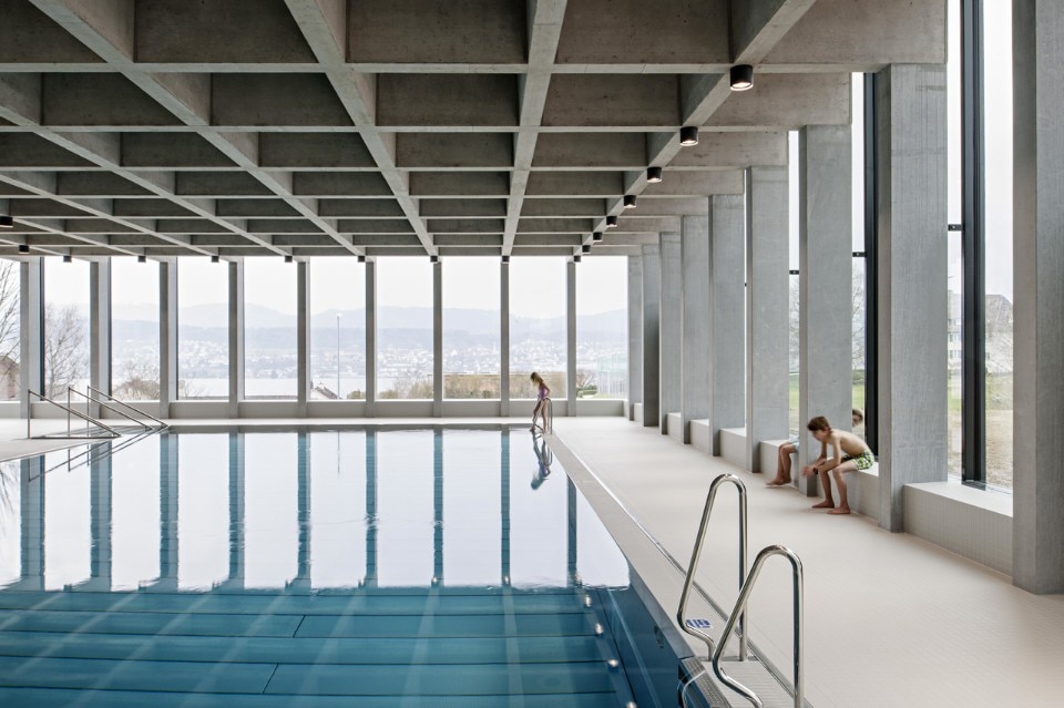 Illiz architektur, Swimming pool Allmendli, Erlenbach, Switzerland, 2016