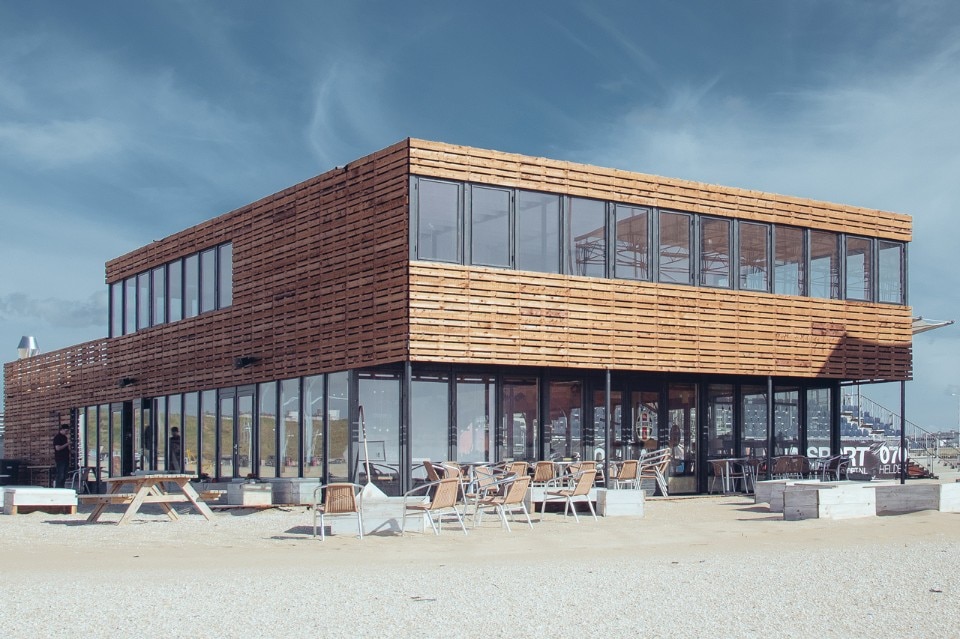 Bloot Architecture + Architectenbureau Filip Mens, Beach Stadium Pavilion, The Hague, 2016