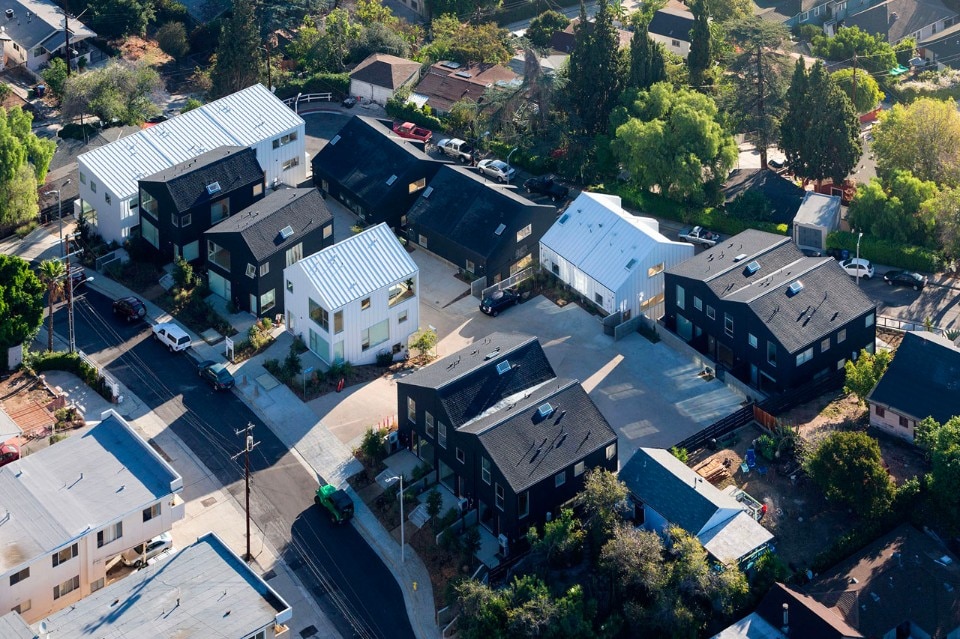 Barbara Bestor, Blackbirds houses, Echo Park neighborhood, Los Angeles, 2017
