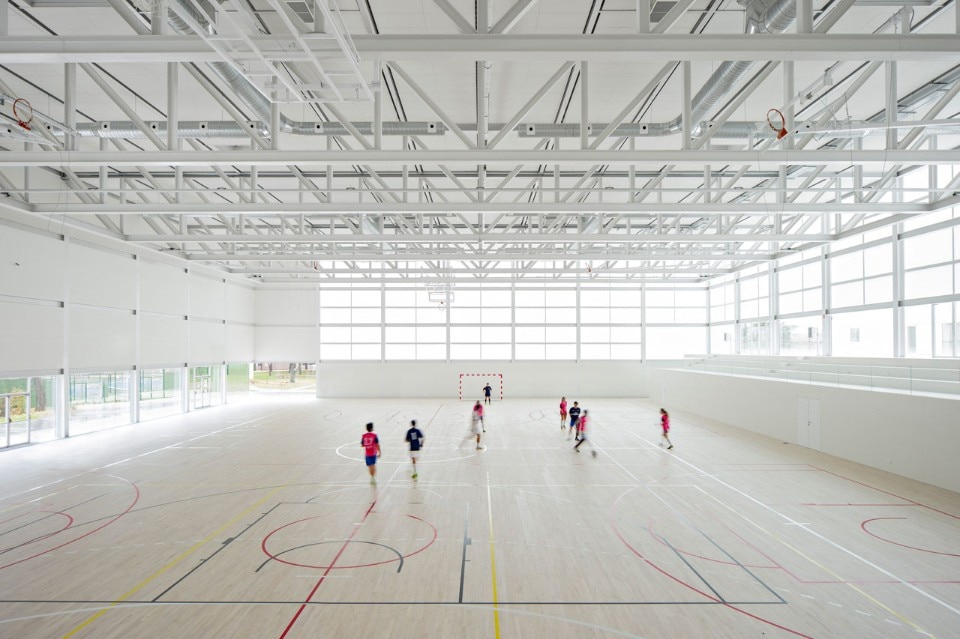 Fig.4 Alberto Campo Baeza, Centro sportivo e complesso scolastico, Pozuelo de Alarcón, Spagna, 2017