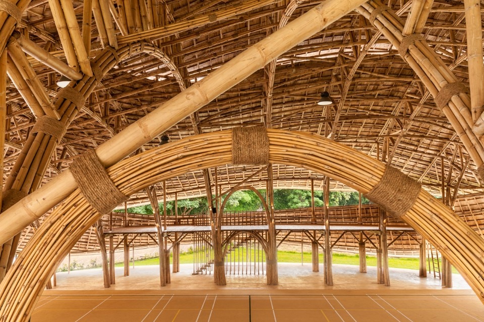 Chiangmai Life Architects, Bamboo Sports Hall for Panyaden International School, Chiang Mai, Thailand, 2017