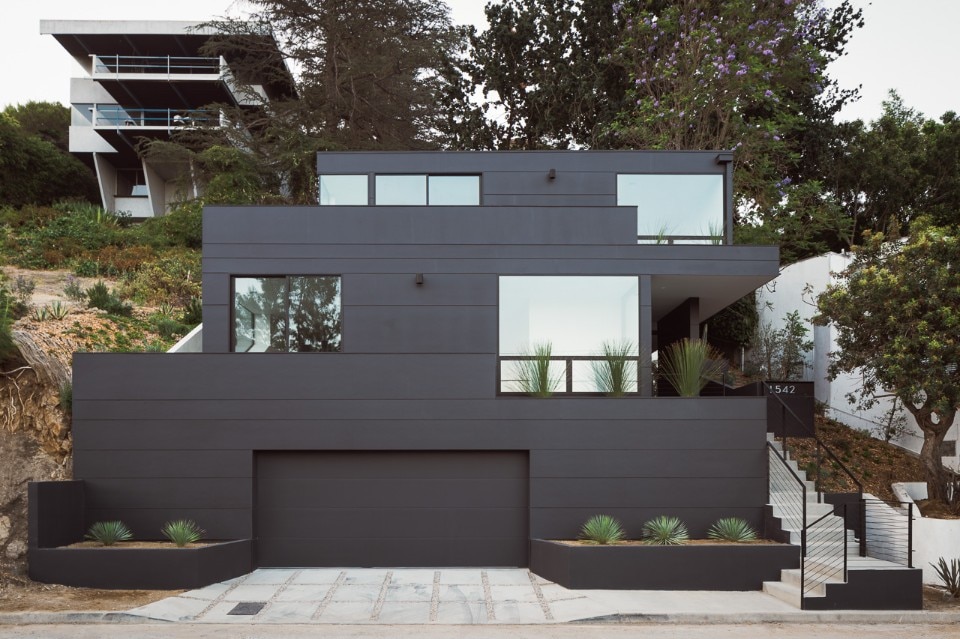 Aaron Neubert Architects, Tilt-shift house, Los Angeles, 2017