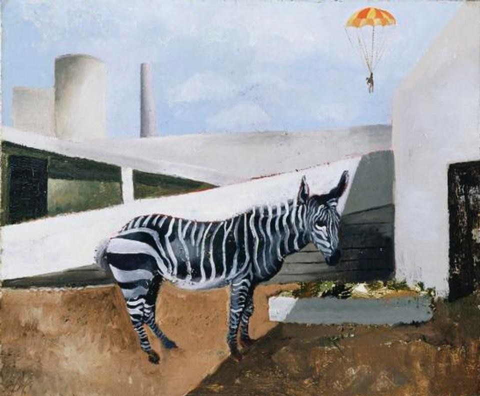 Christopher Wood, Zebra and Parachute, 1930 