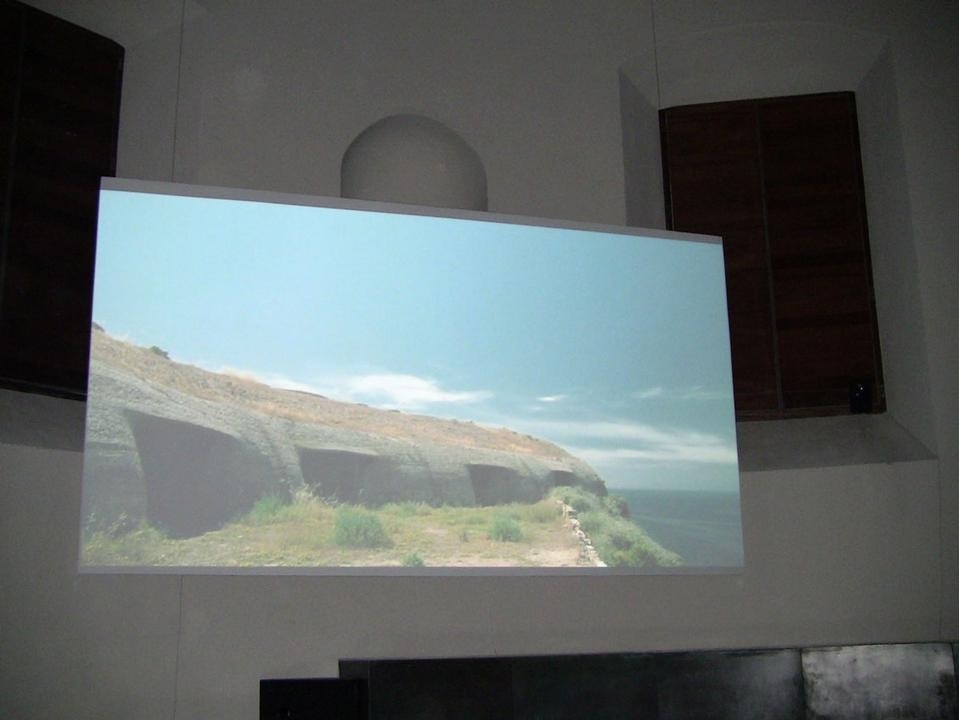 Laurent Grasso, <i>The batteria Project</i>, 2010.
16 mm film transferred on Blu-Ray, 25 min, looped