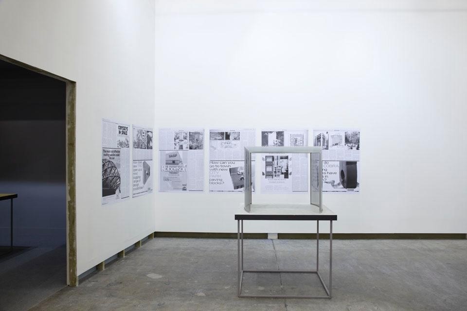 From <i>Dan Graham: Models and Videos</i> at Eastside Projects, Birmingham