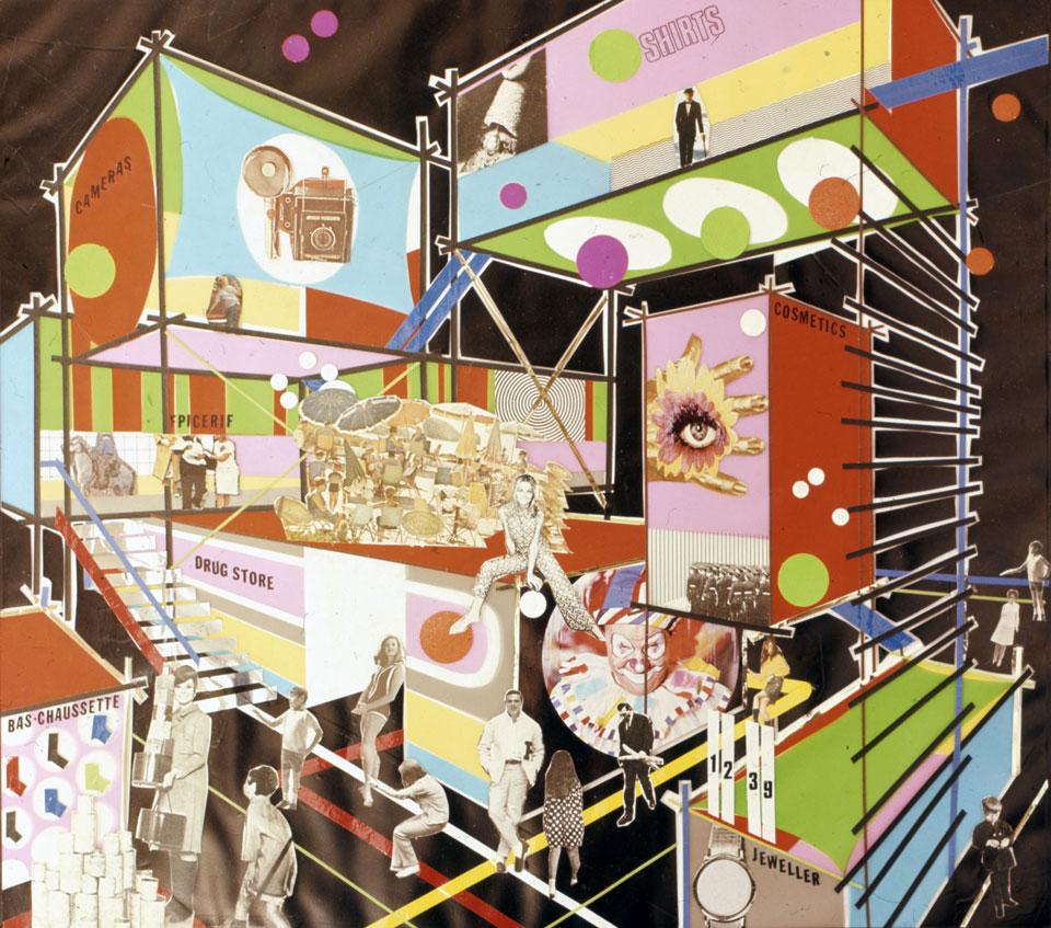 Defined by <i>Art in America</i> as the "'world's most avant-garde shopping centre," the Palas Metro is a multilevel labyrinth devoted to commerce, fairs and leisure activities. Quoted in Reyner Banham's <i>Megastructure: Urban Futures of the Recent Past,</i> 1976.