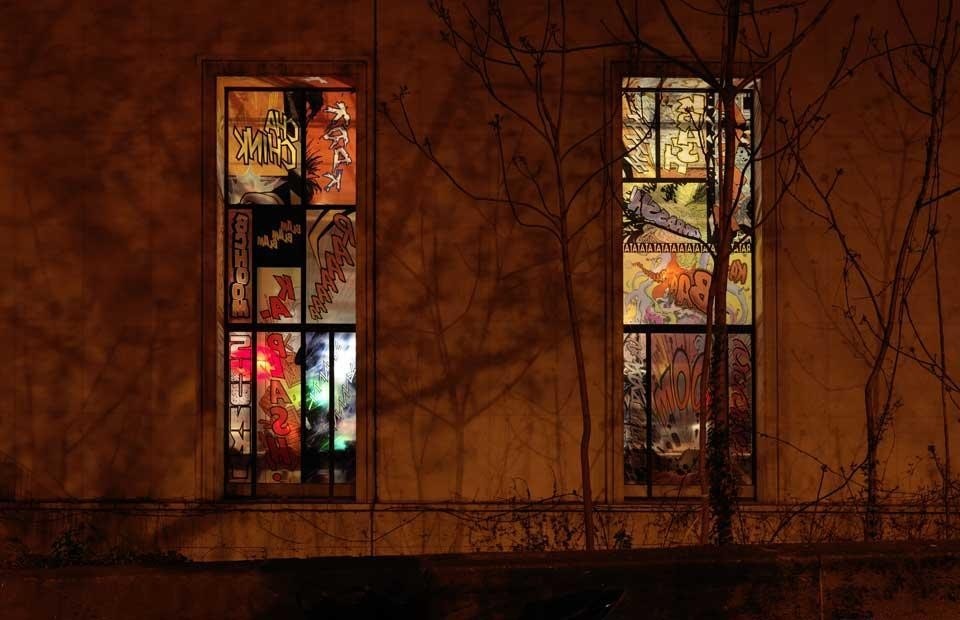 Christian Marclay, <em>Seven Windows</em>. Photo by Aurélien Mole