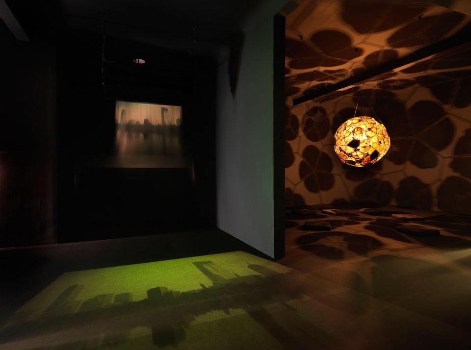 <em>The Future Archive</em>, installation view at the Neuer Berliner Kunstverein, 2012 