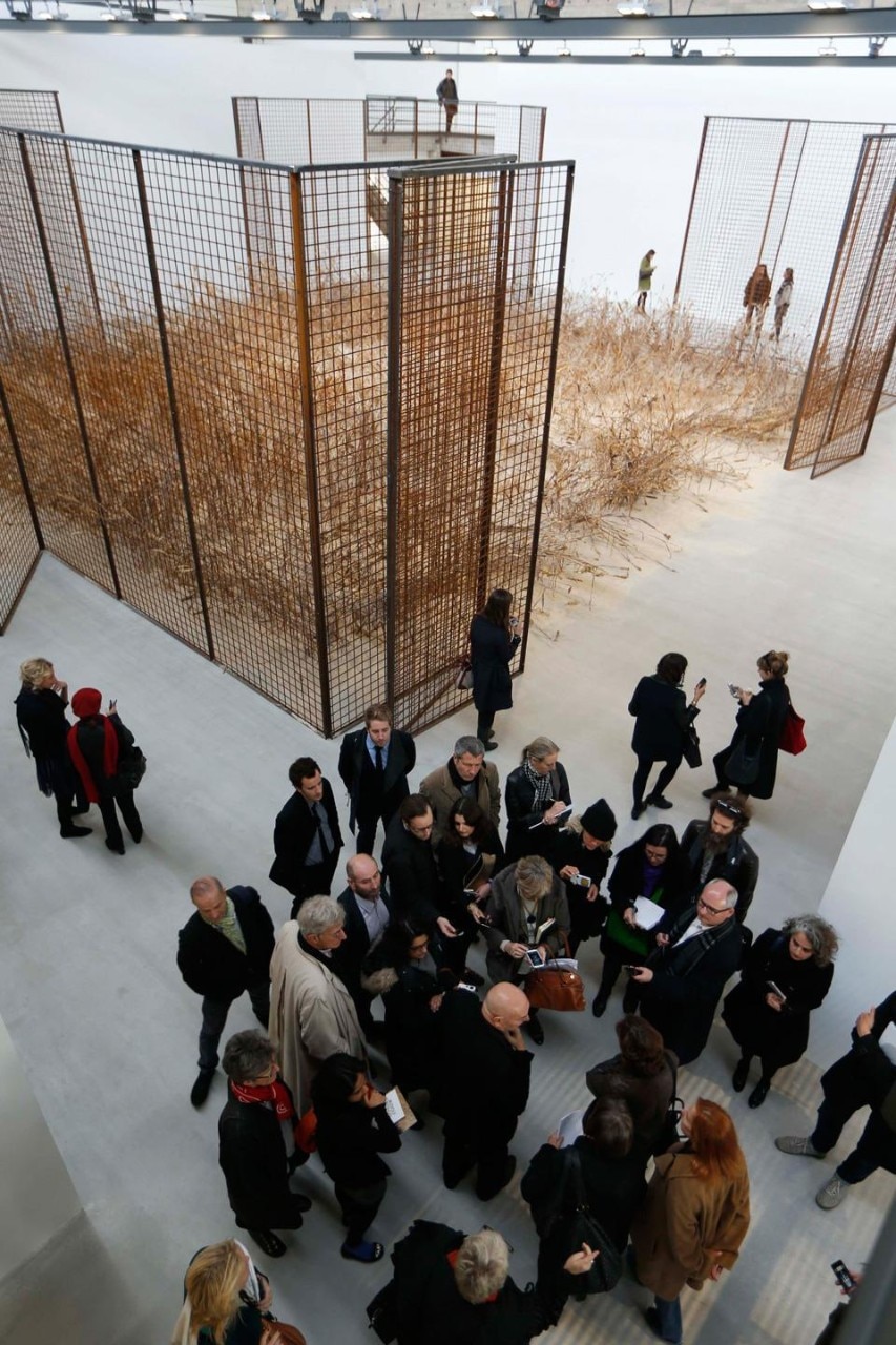 Anselm Kiefer, <em>Morgentau Plan</em> installation at the Le Bourget industrial spaces, Larry Gagosian's new gallery designed by Jean Nouvel 
