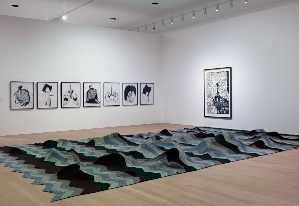 "Mike Kelley", installation view at the Stedelijk Museum, Amsterdam