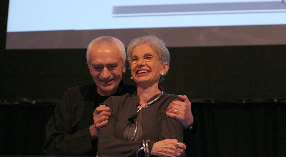 Massimo and Lella Vignelli.