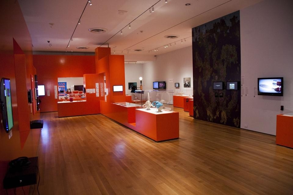 Installation view of <i>Talk to Me: Design and the Communication between People and Objects</i> at The Museum of Modern Art, 2011. Photo © Scott Rudd.