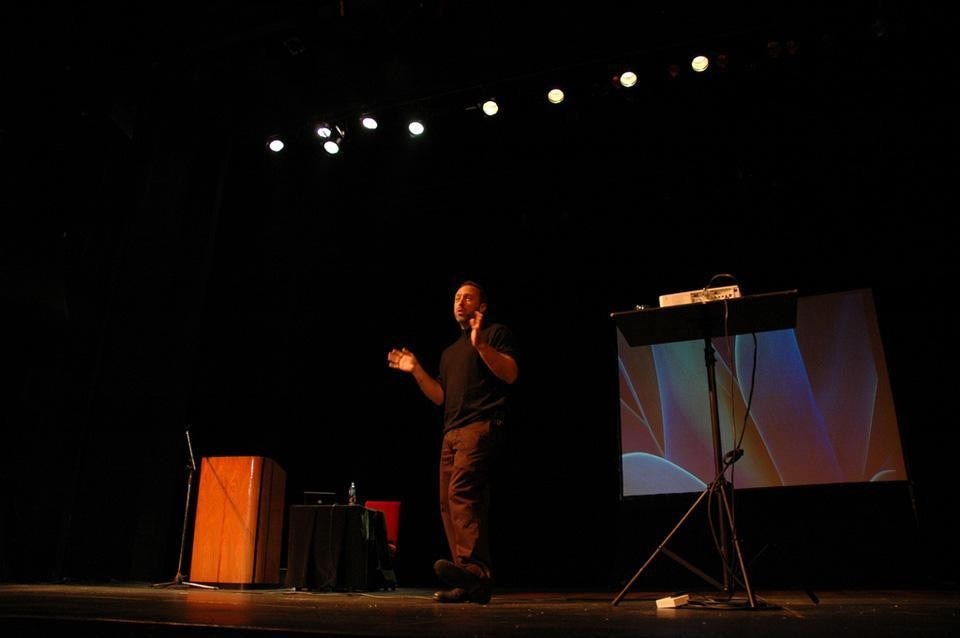 Jimmy Wales' <i>State of the Wiki,</i> Wikimania 2009, Buenos Aires.