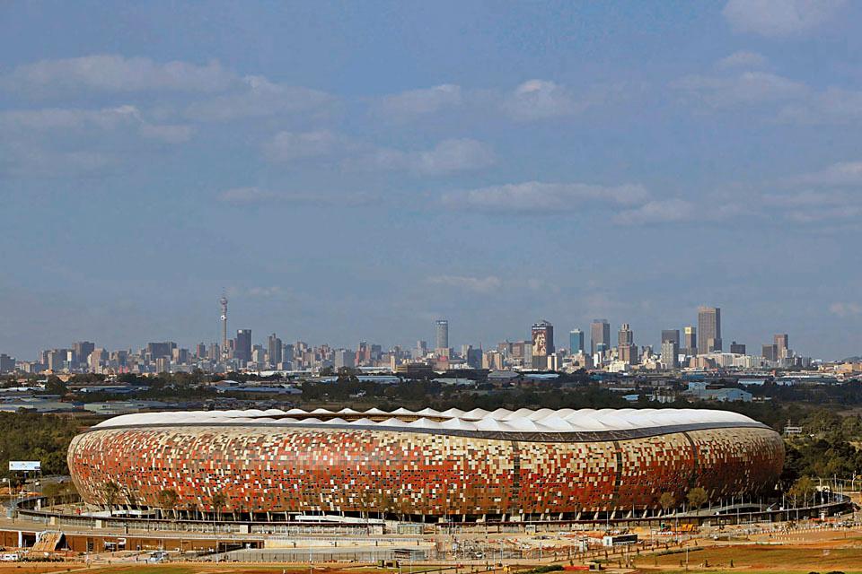 Soccer City Stadium, Johannesburg, ZA. Boogertman Urban Edge + Partners, Populous. 