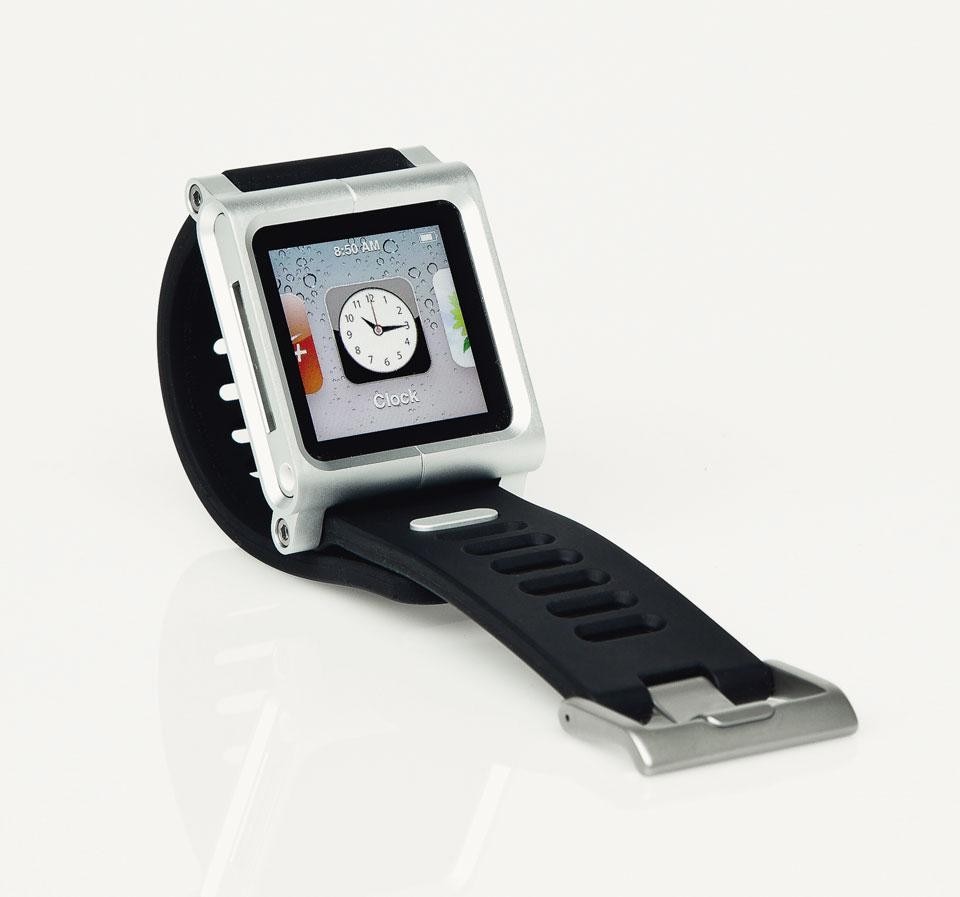 Scott Wilson, <em>TikTok+LunaTik Multi-Touch</em>, a kit to use the iPod nano as a watch,
with detailing to match Apple standards —
$942,578 ($15,000 goal), 13,512 backers