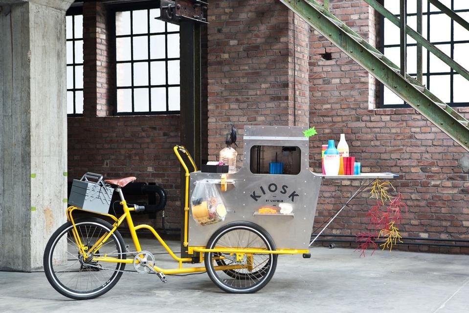 Unfold's <em>Kiosk</em> synthesizes the technology's future ubiquity by providing a mobile 3D-copy shop, a production station on wheels