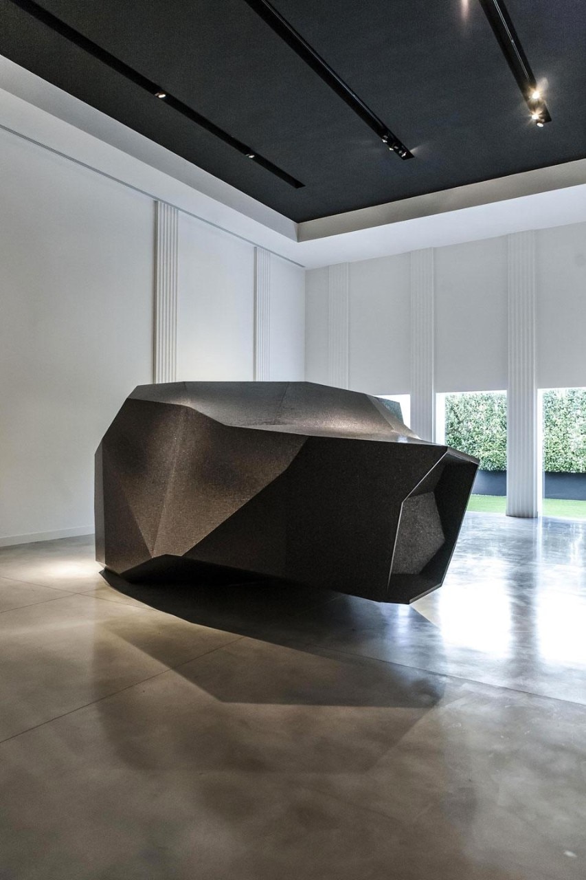 Arik Levy, <em>Experimental Growth</em> installation view at the Fondazione Bisazza, 2012