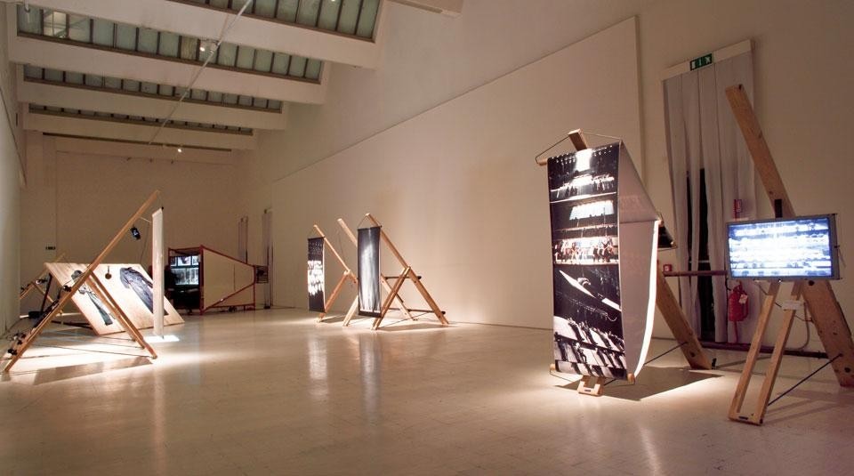 MammaFotogramma, exhibition design for <em>Al gran sole carico d'amore</em> at La Triennale, Milan, 2011