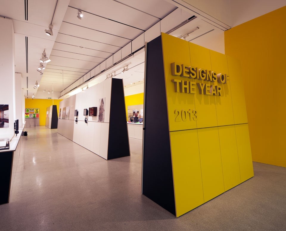 Designs of the Year installation view at the Design Museum