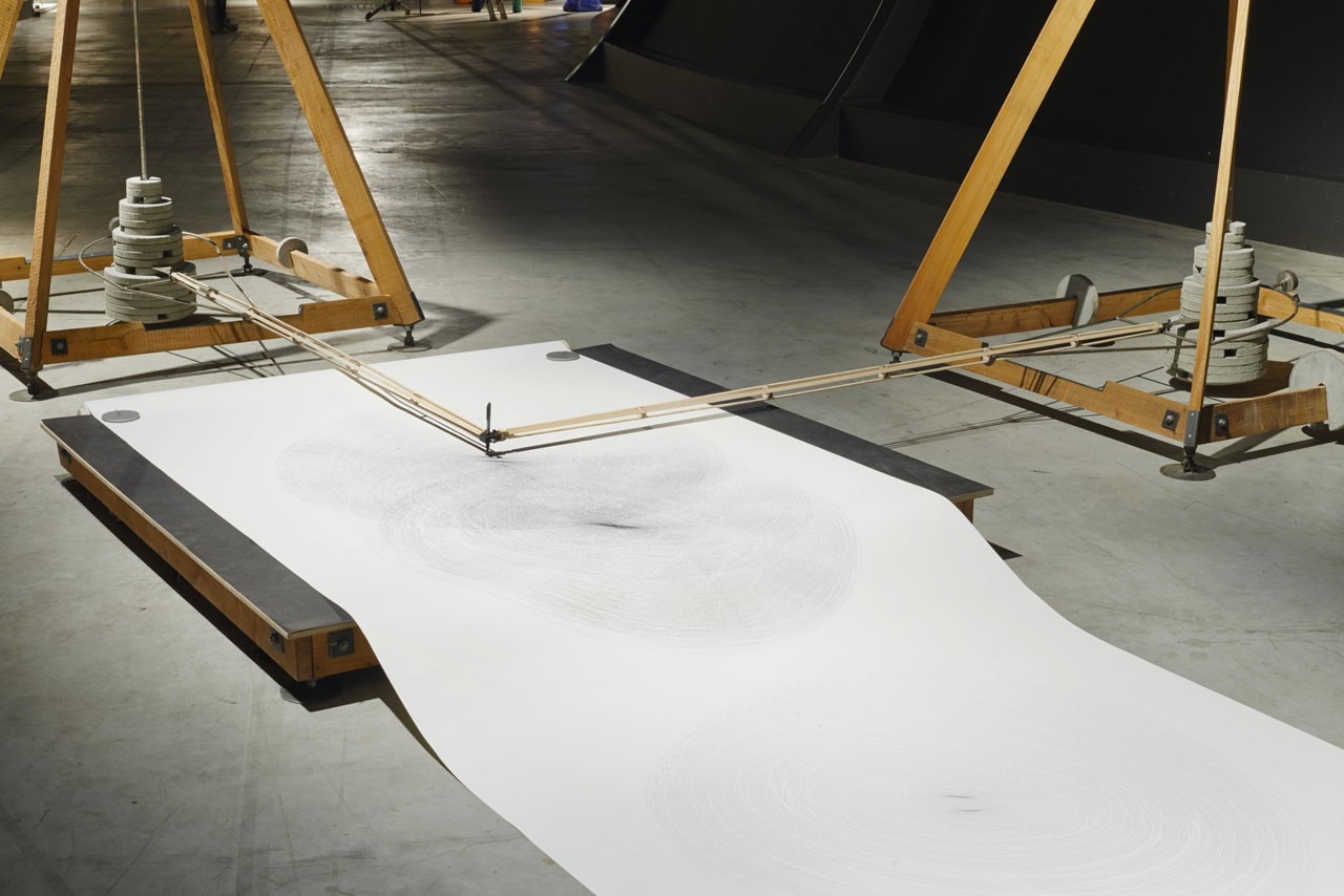 Eske Rex, Drawing Machine, presented by Galerie Maria Wettergren