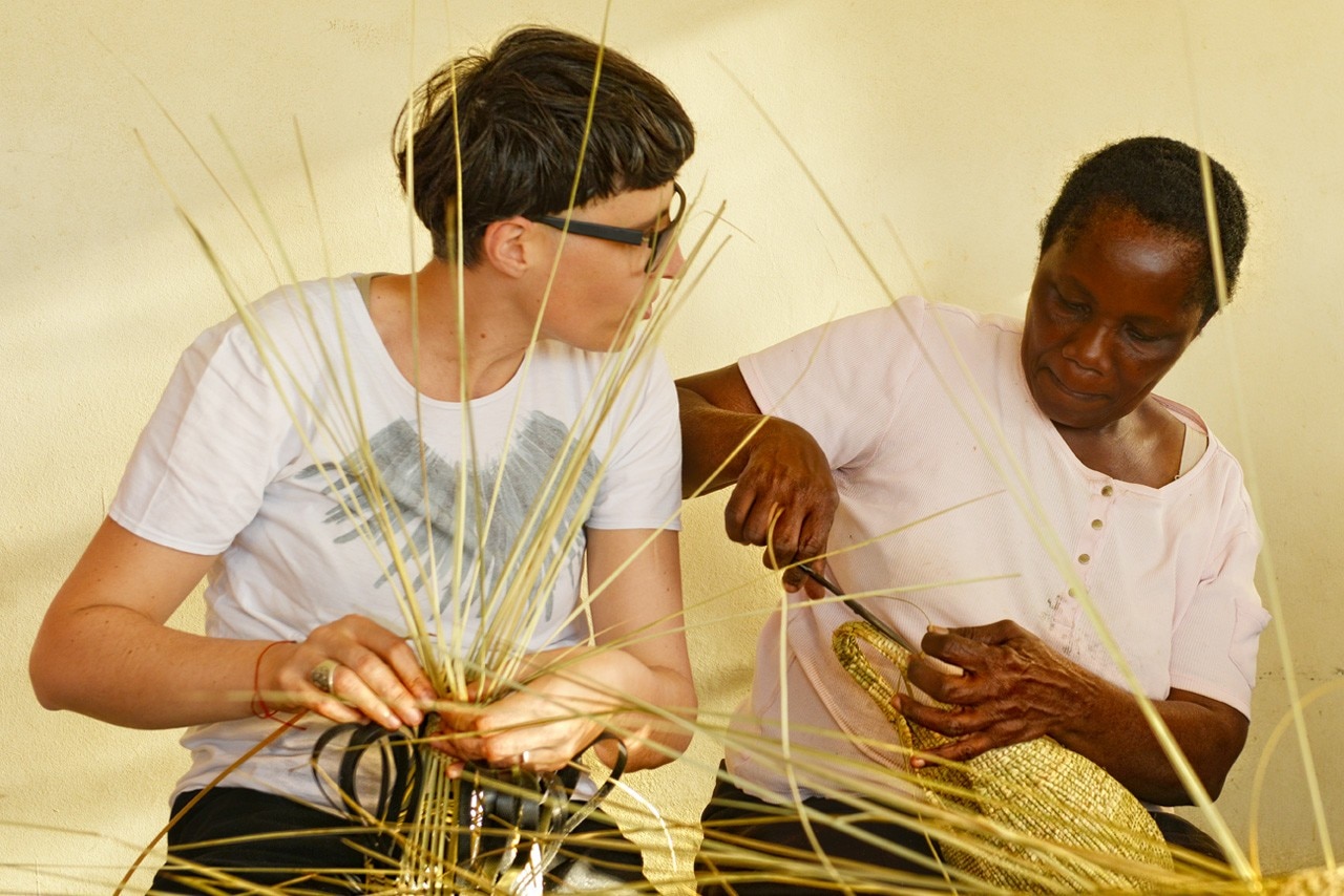 The gourd’s family, workshop with Matali Crasset, Bulawayo. Photo Eric Gauss