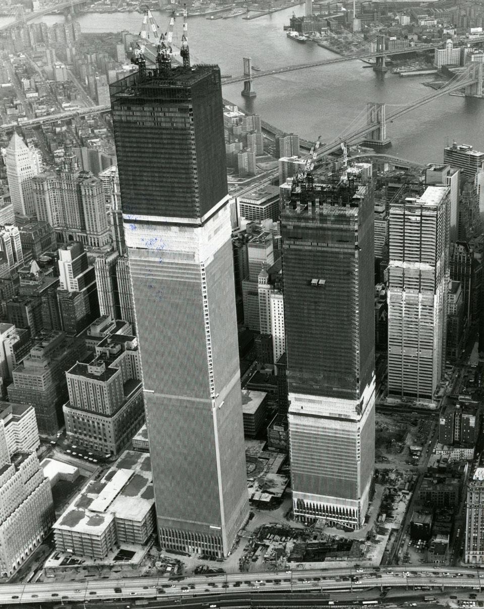 The World Trade Center, New York, from Domus 524/July 1973.
