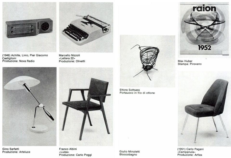<em>Italian design in the 1950s</em>, Domus 578 / January 1978 page detail