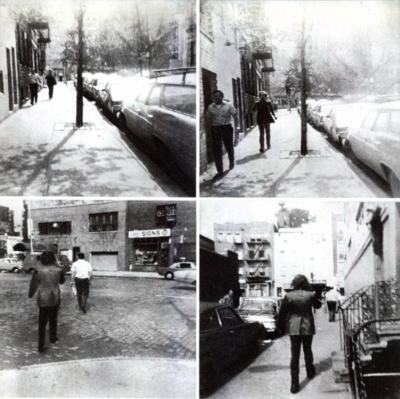 Vito Acconci, <em>Following Piece</em>, from the pages of Domus 509 / April 1972