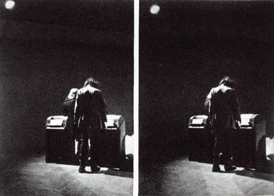 Vito Acconci, <em>Room Situation</em>, from the pages of Domus 509 / April 1972