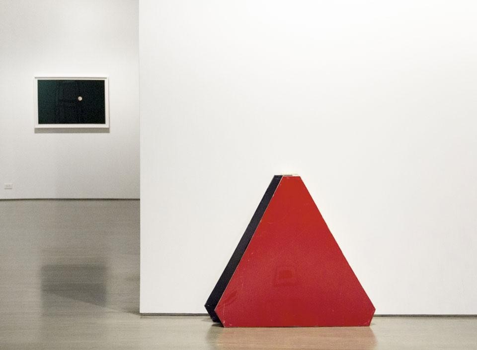 Top and above: Martin Beck, <em>The particular way in which a thing exists</em> installation view at the Leonard & Bina Ellen Art Gallery, Montreal