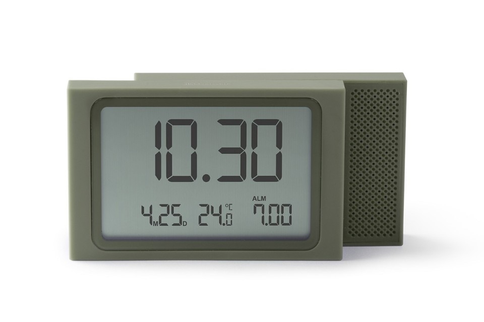 Alarm clock Slide by Philippe Tabet for Lexon