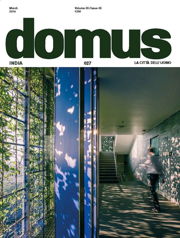 Domus India 27, March 2014, cover