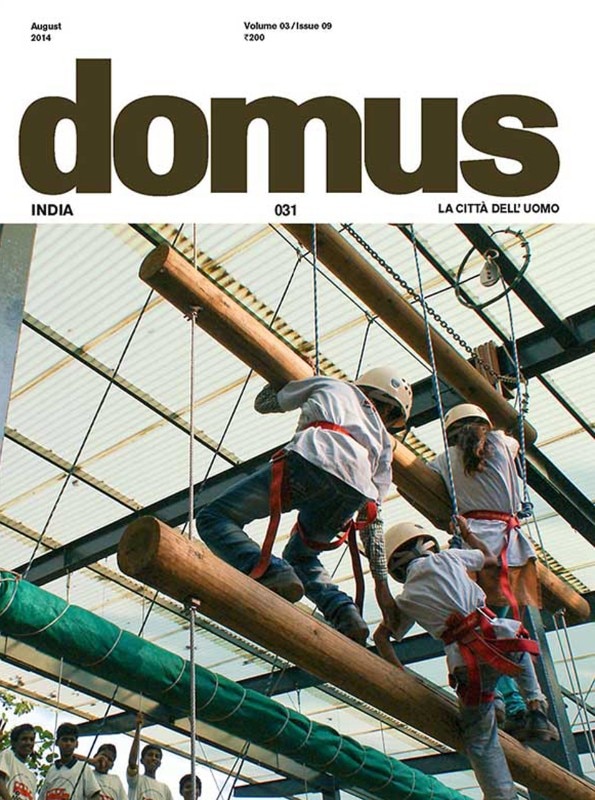Domus India 31, August 2014, cover