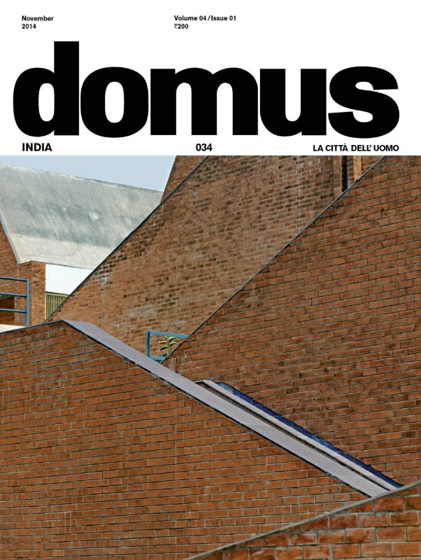 Domus India 34, November 2014, cover
