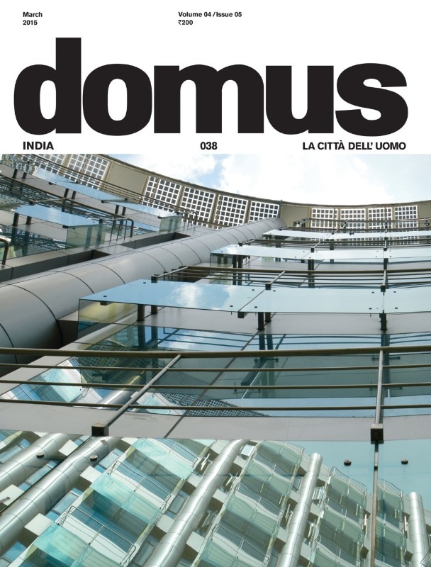 Domus India 038, March 2015 cover