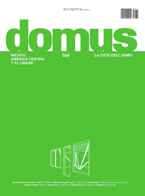 Domus Mexico Central America and Caribbean, November–December 2016, cover