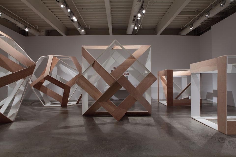 Gallery-scale models embody Anne Tyng's thinking about geometry over the last half century.