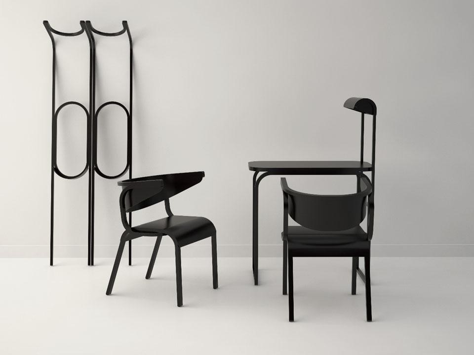 Pierre Favresse, the furniture collection