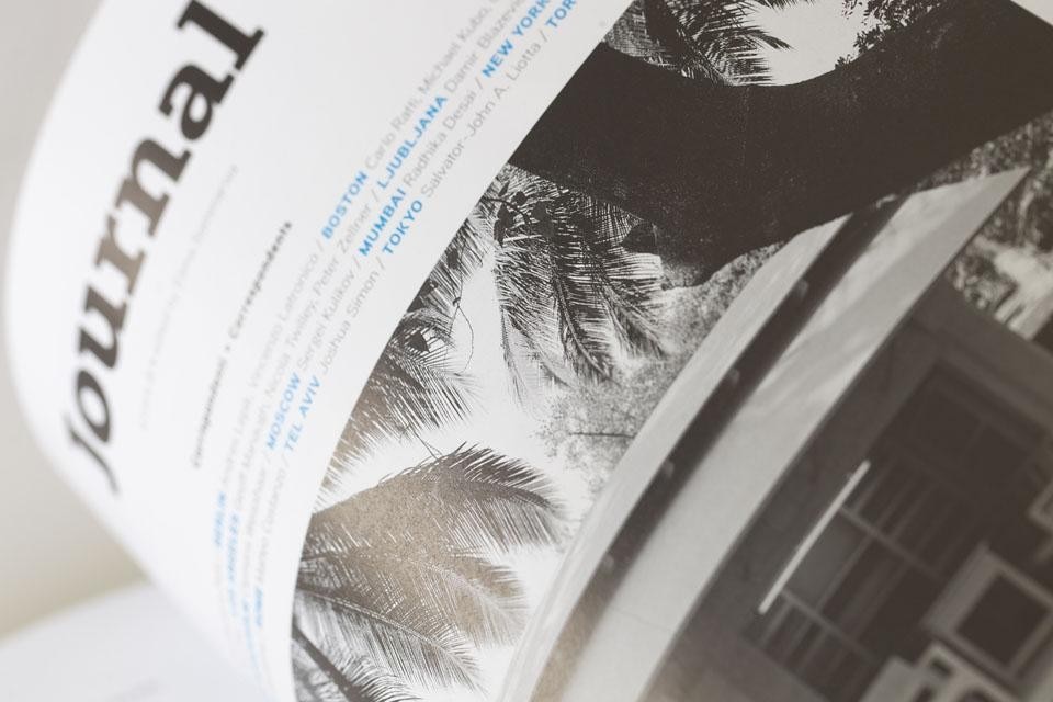 Detail of the April issue of Domus
