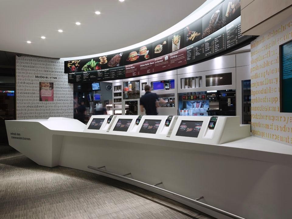 New interior design for McDonald's restaurants in France by Patrick Norguet