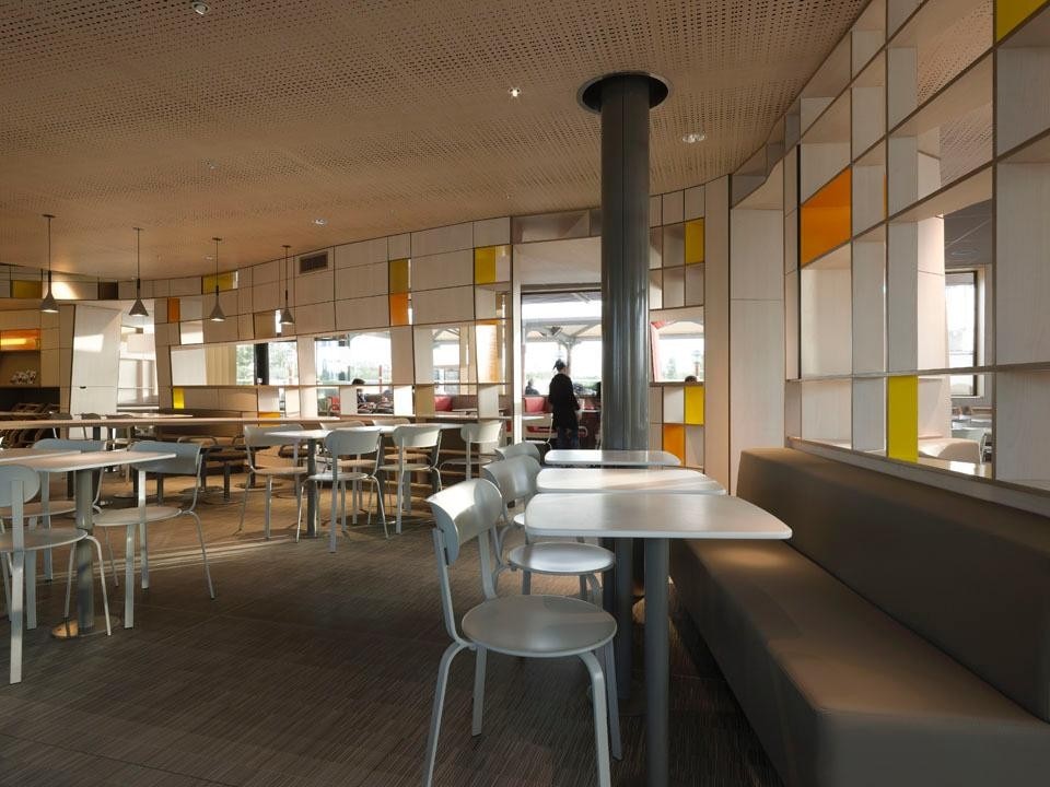 New interior design for McDonald's restaurants in France by Patrick Norguet