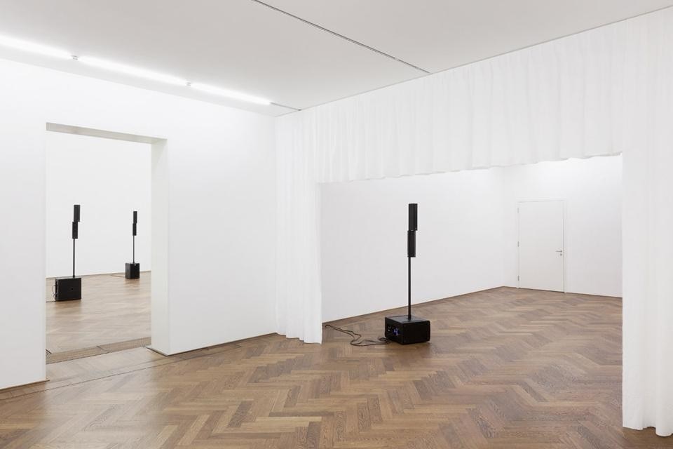 Hannah Weinberger, <i>When You Leave, Walk Out Backwards, So I’ll Think You’re Walking In</i>, Basel Kunsthalle, 2012. Installation view
